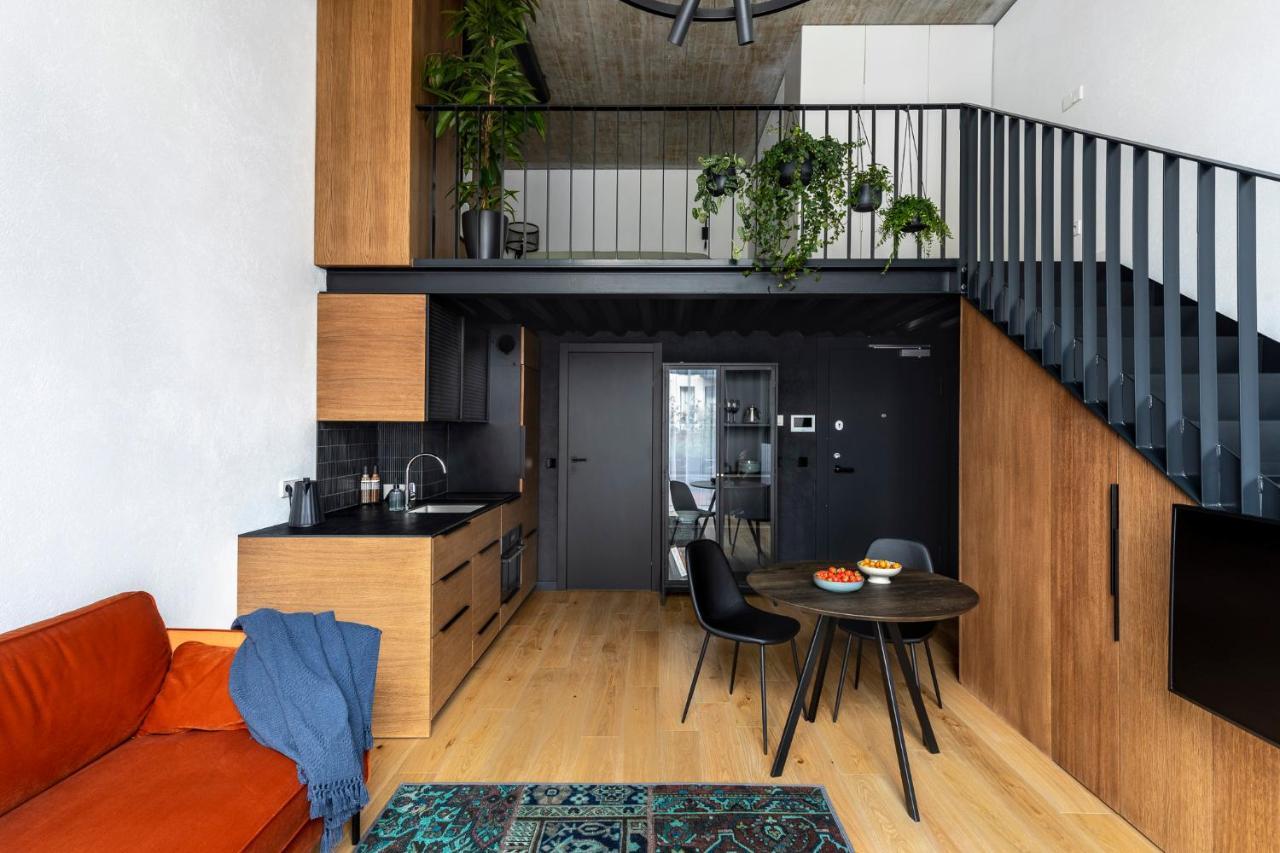Stylish Loft With Terrace Paupys, Old Town Apartment VNO Exterior foto
